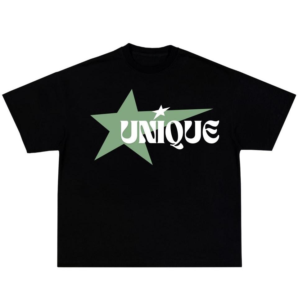 Star Unique Black T-shirt